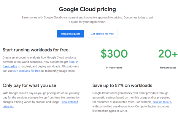Web Hosting on Google Cloud