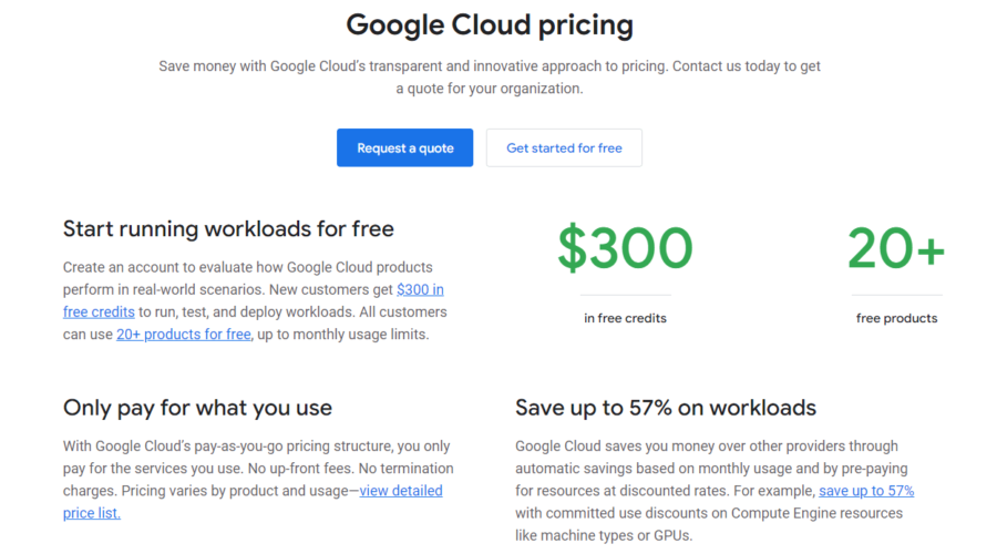 Web Hosting on Google Cloud